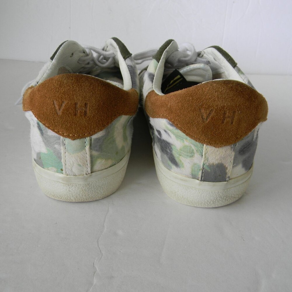 VINTAGE HAVANA REPEAT MULTI-MADNESS TIE DYE LEATHER/HAIR CALF SNEAKERS SZ 9 - Picture 4 of 10